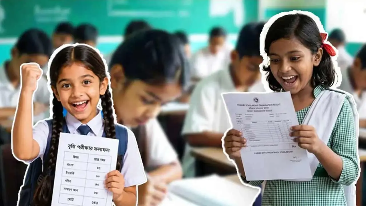 দুপুরে প্রকাশিত হচ্ছে প্রাথমিক বৃত্তির ফল, জানা যাবে যেভাবে